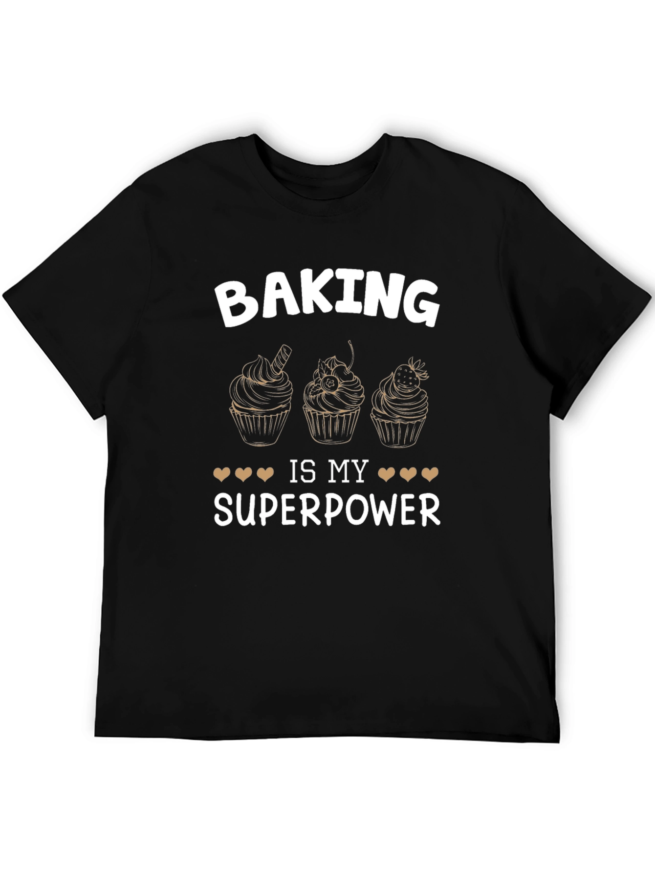 Baking is My Superpower Graphic T-Shirt