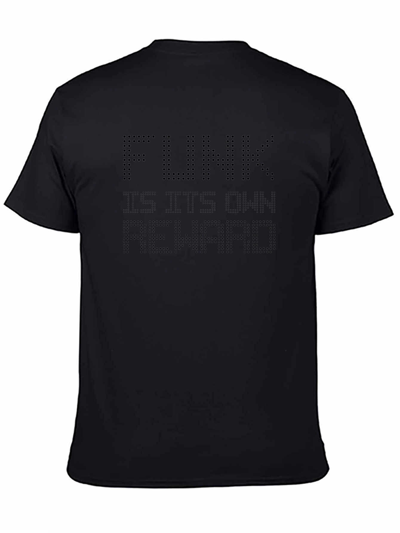 Funk is Its Own Reward Black Graphic Tee