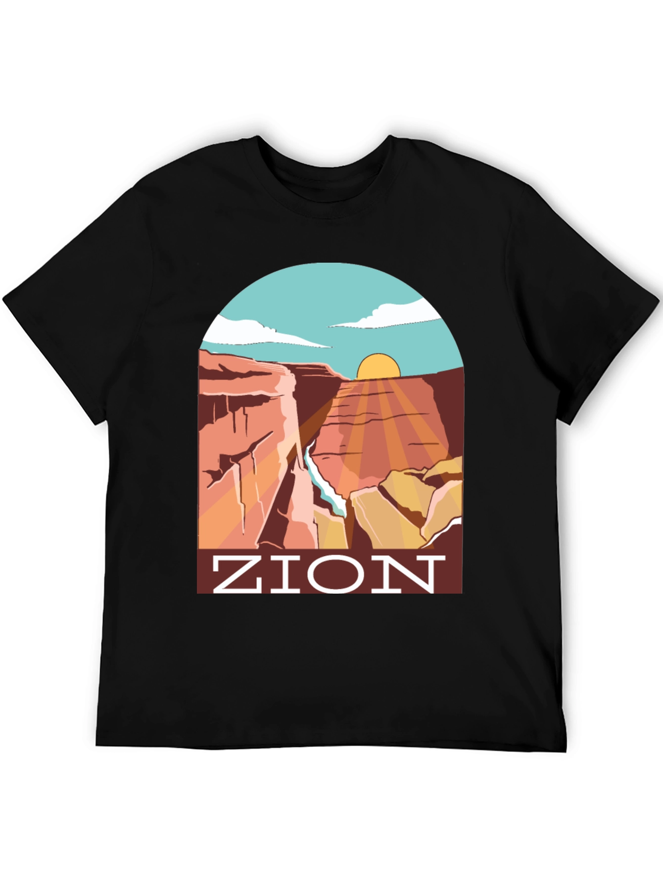 Zion Canyon Graphic Tee - Adventure Awaits!