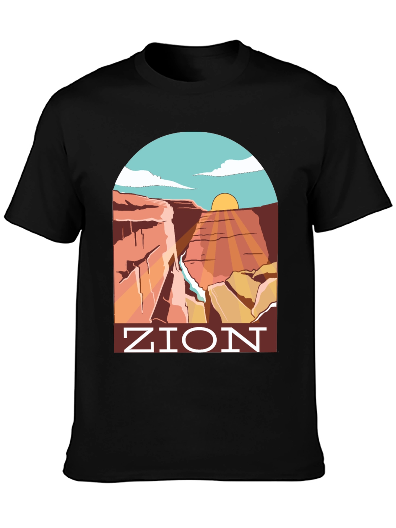 Zion Canyon Graphic Tee - Adventure Awaits!
