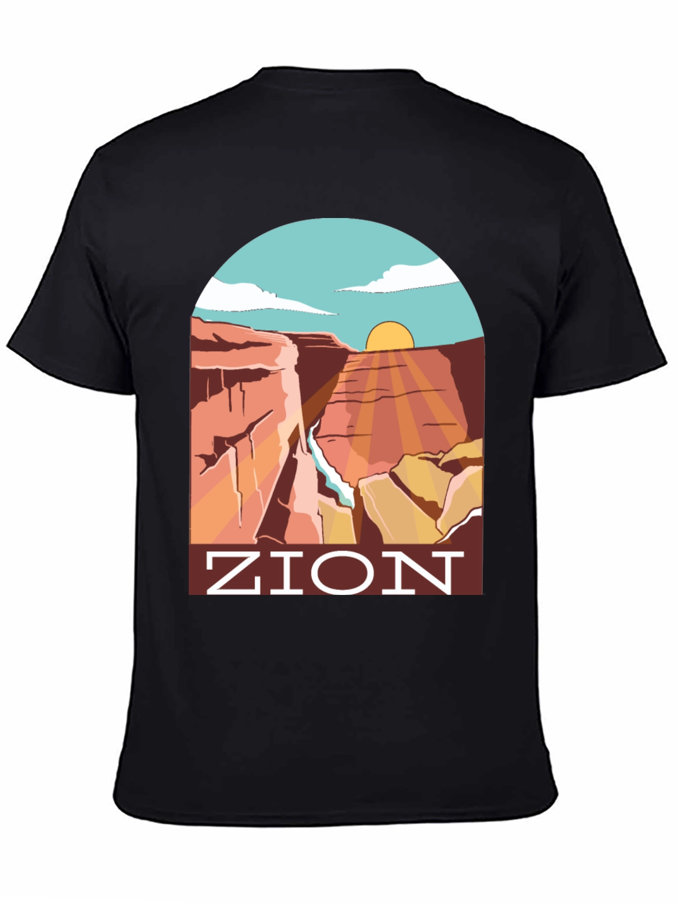 Zion Canyon Graphic Tee - Adventure Awaits!