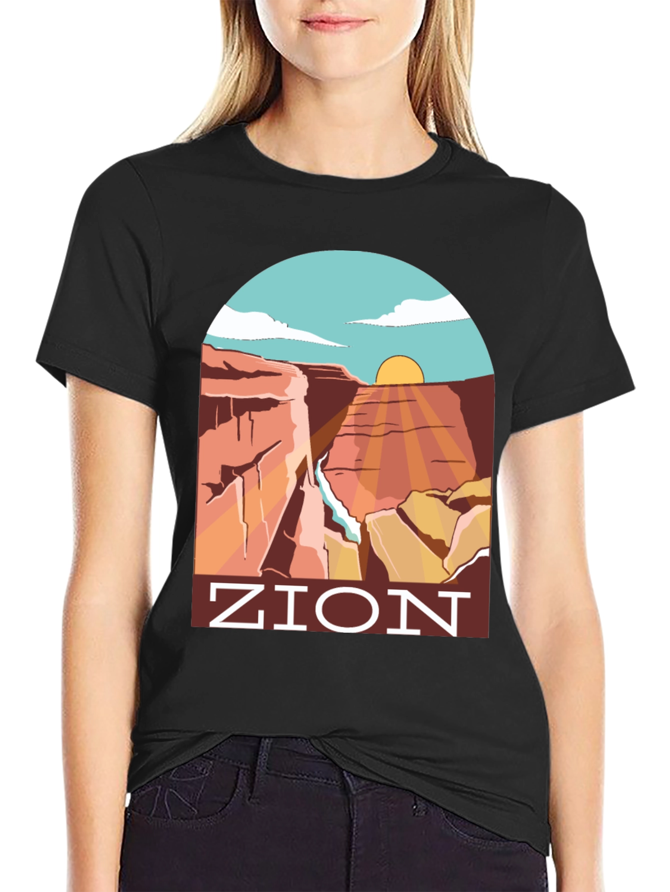 Zion Canyon Graphic Tee - Adventure Awaits!