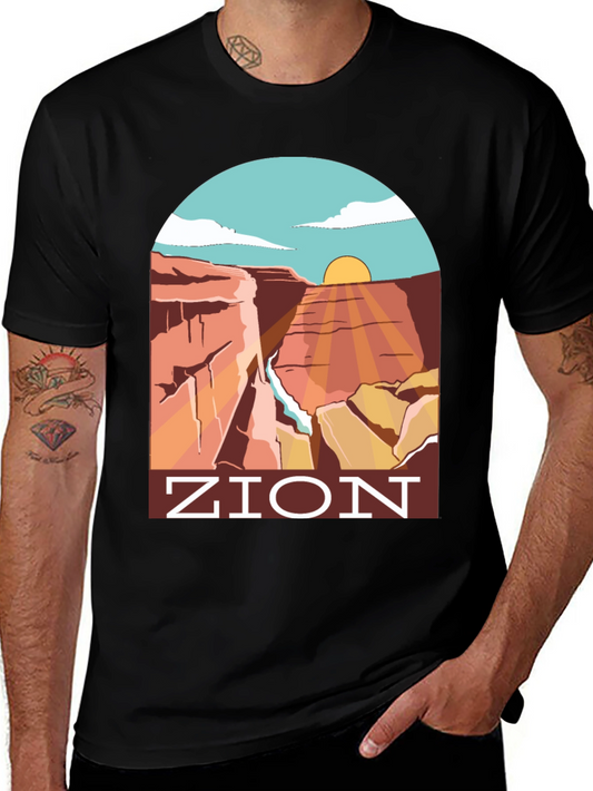 Zion Canyon Graphic Tee - Adventure Awaits!