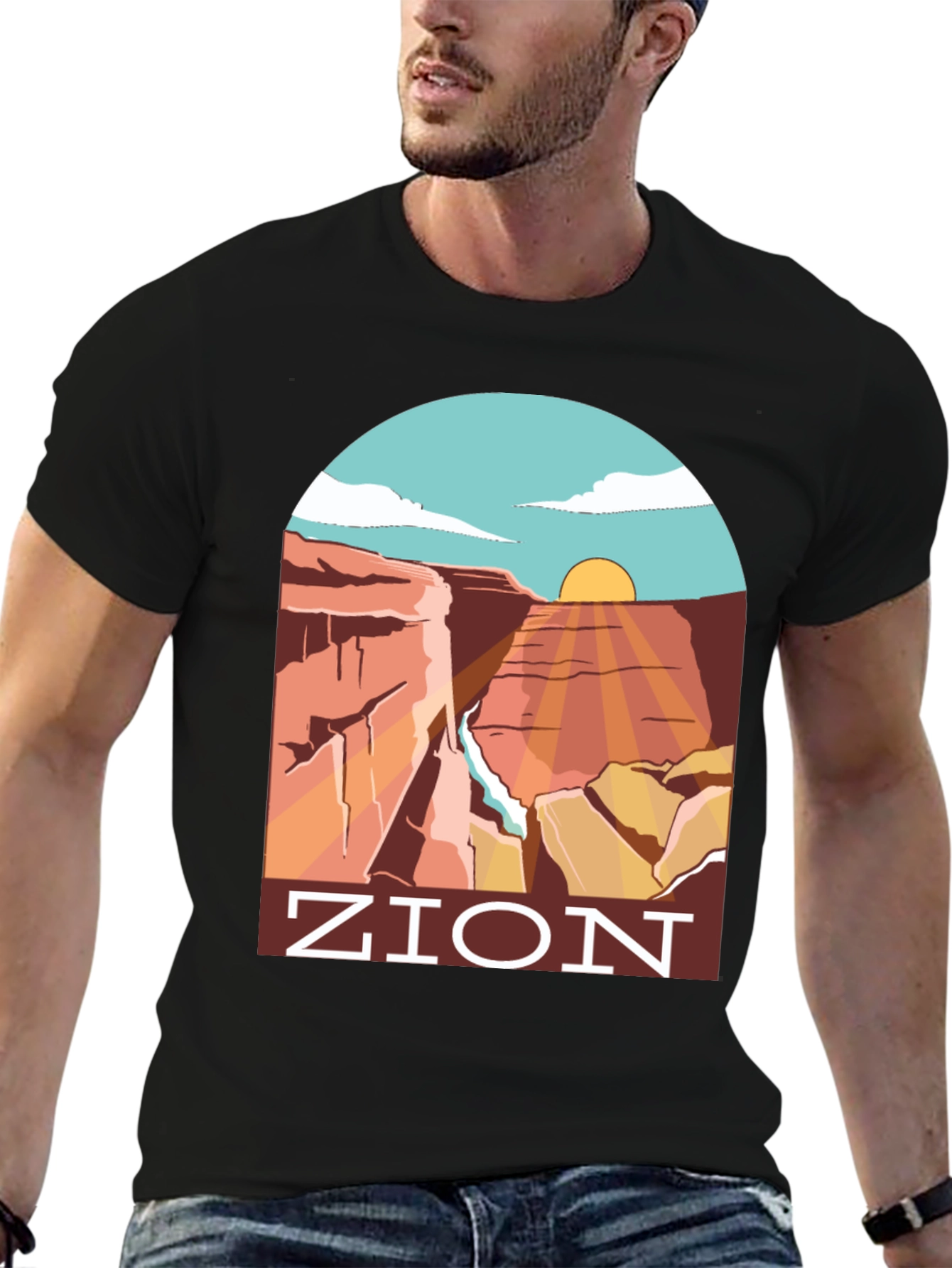 Zion Canyon Graphic Tee - Adventure Awaits!