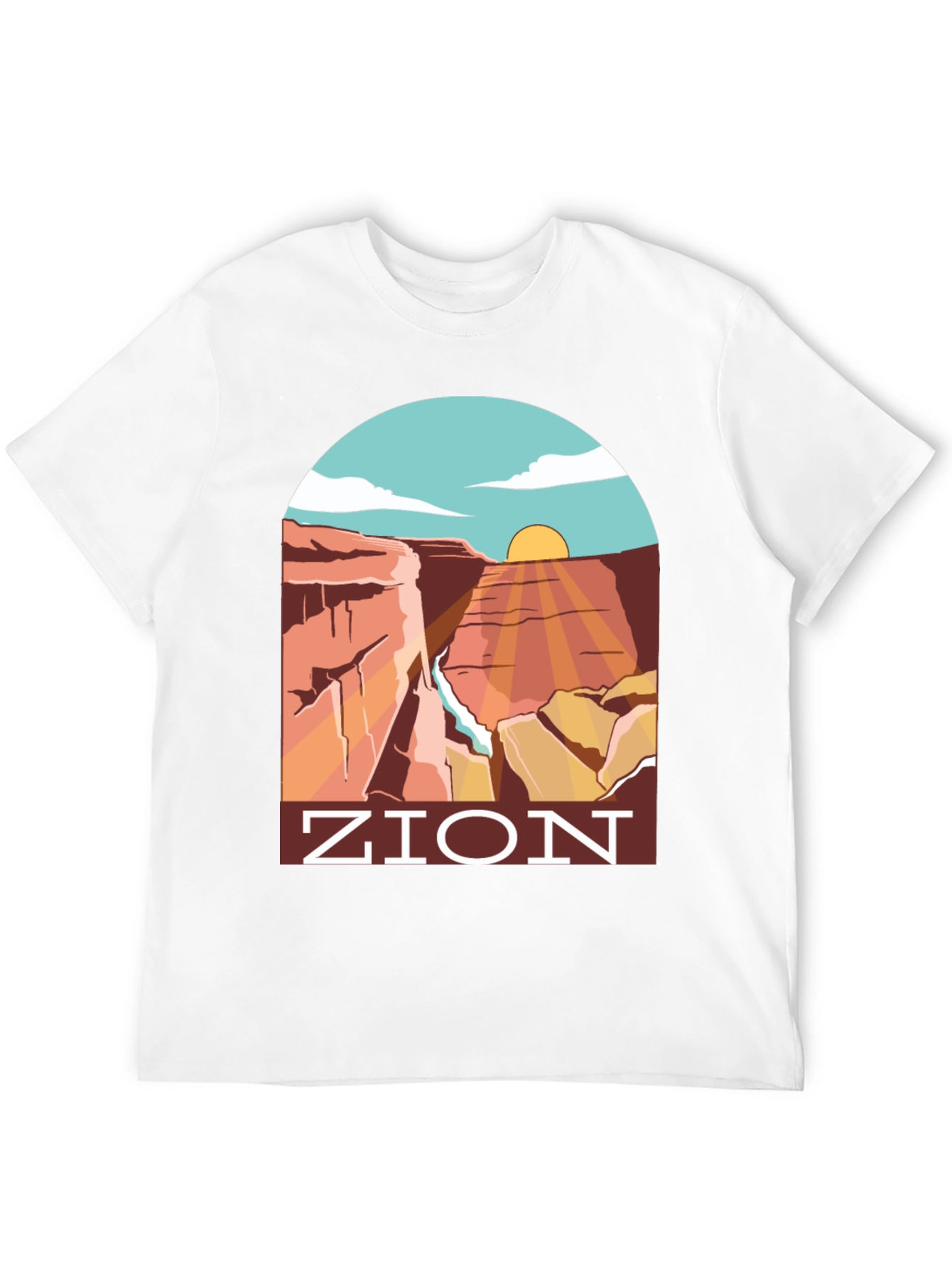 Zion Canyon Graphic Tee - Adventure Awaits!