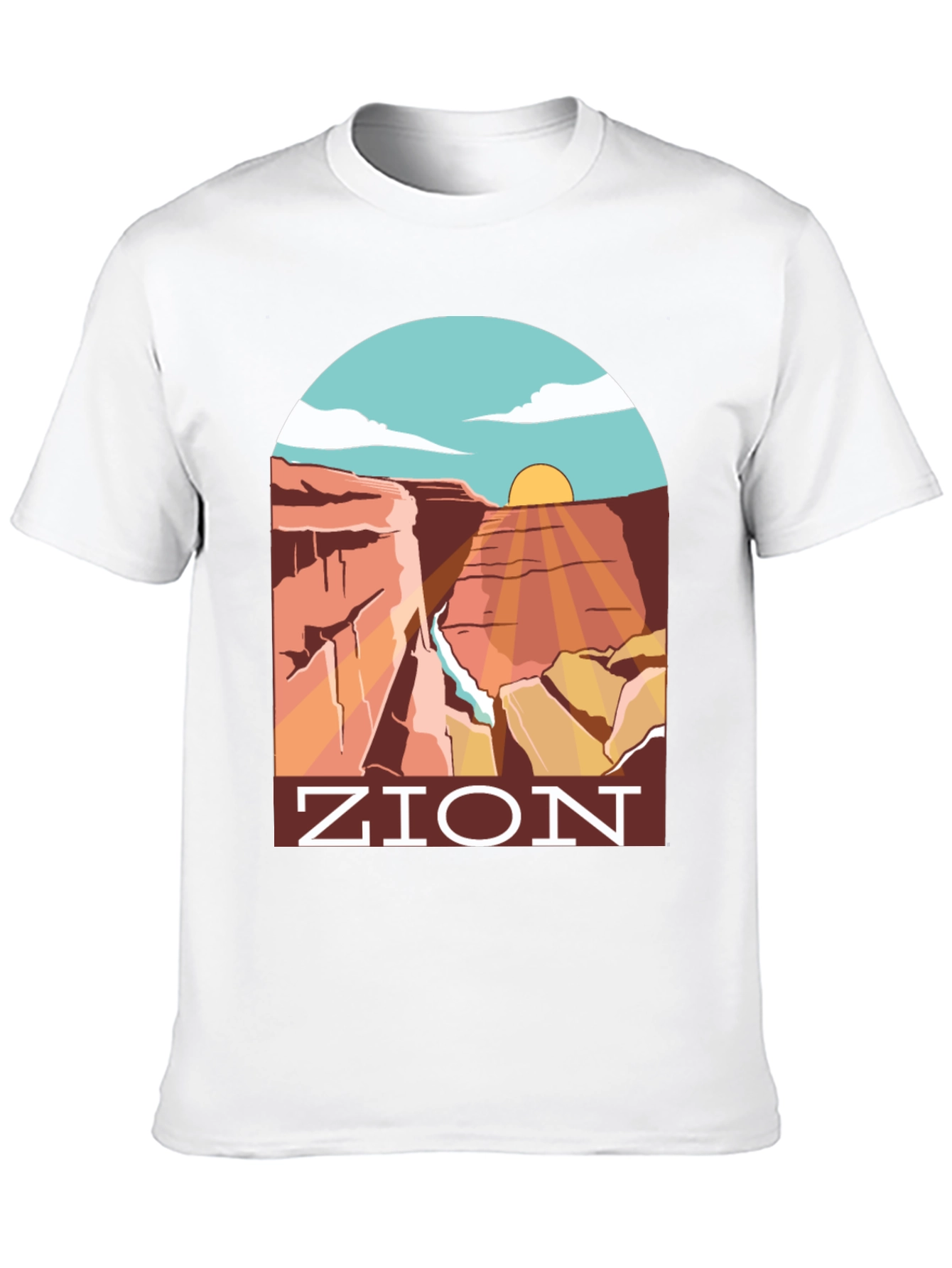 Zion Canyon Graphic Tee - Adventure Awaits!