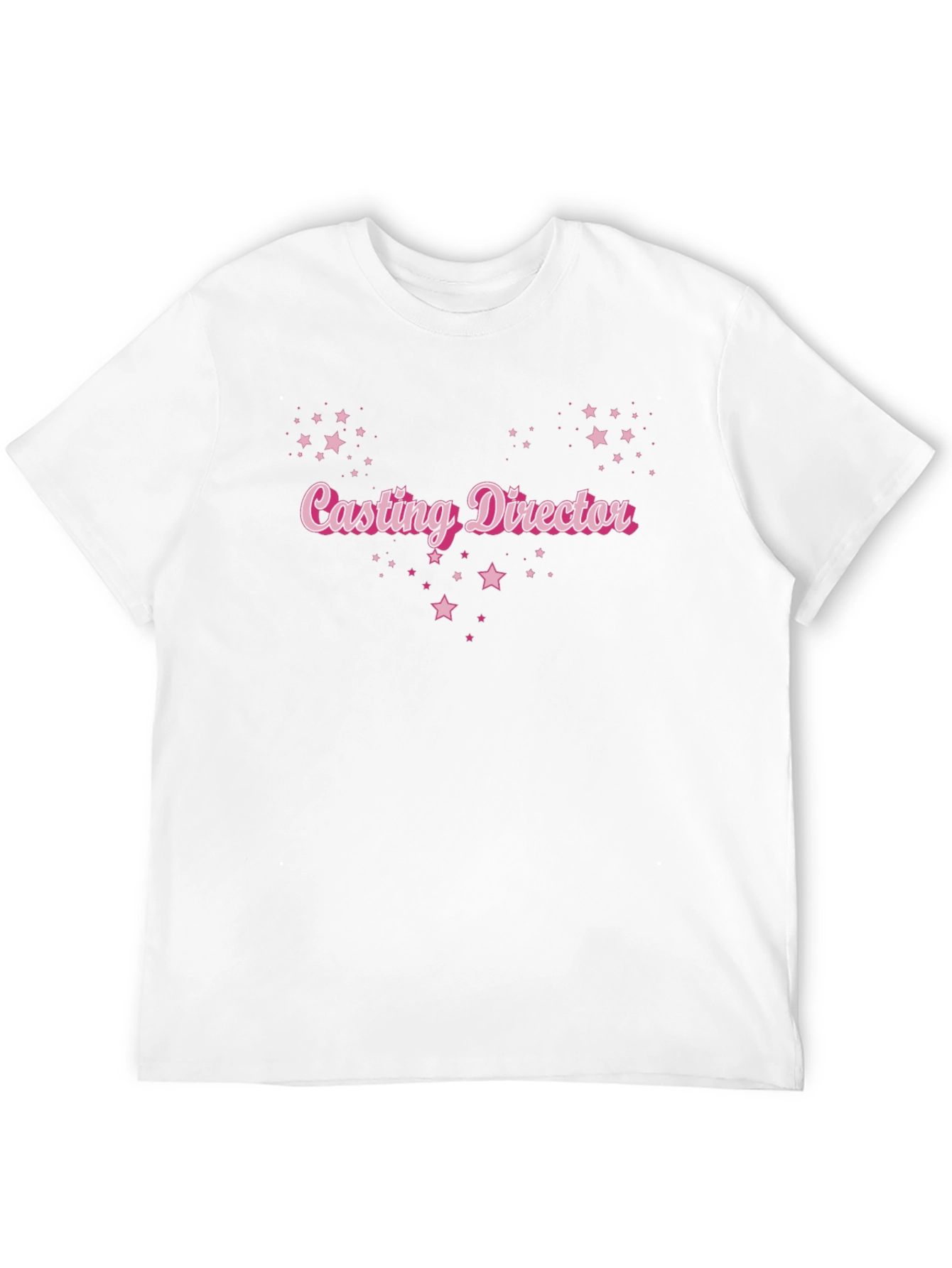 Casting Director Pink Star Graphic T-Shirt