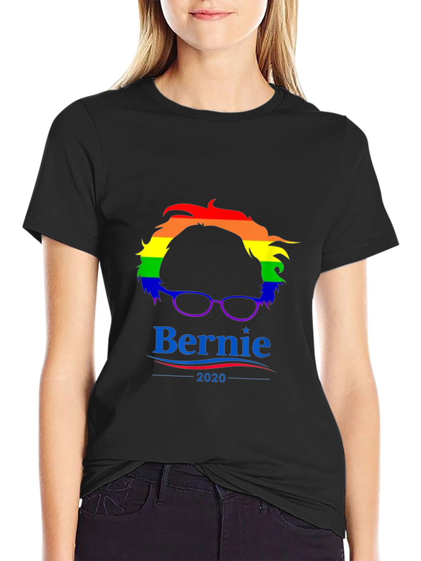 Bernie 2020 Rainbow T-Shirt