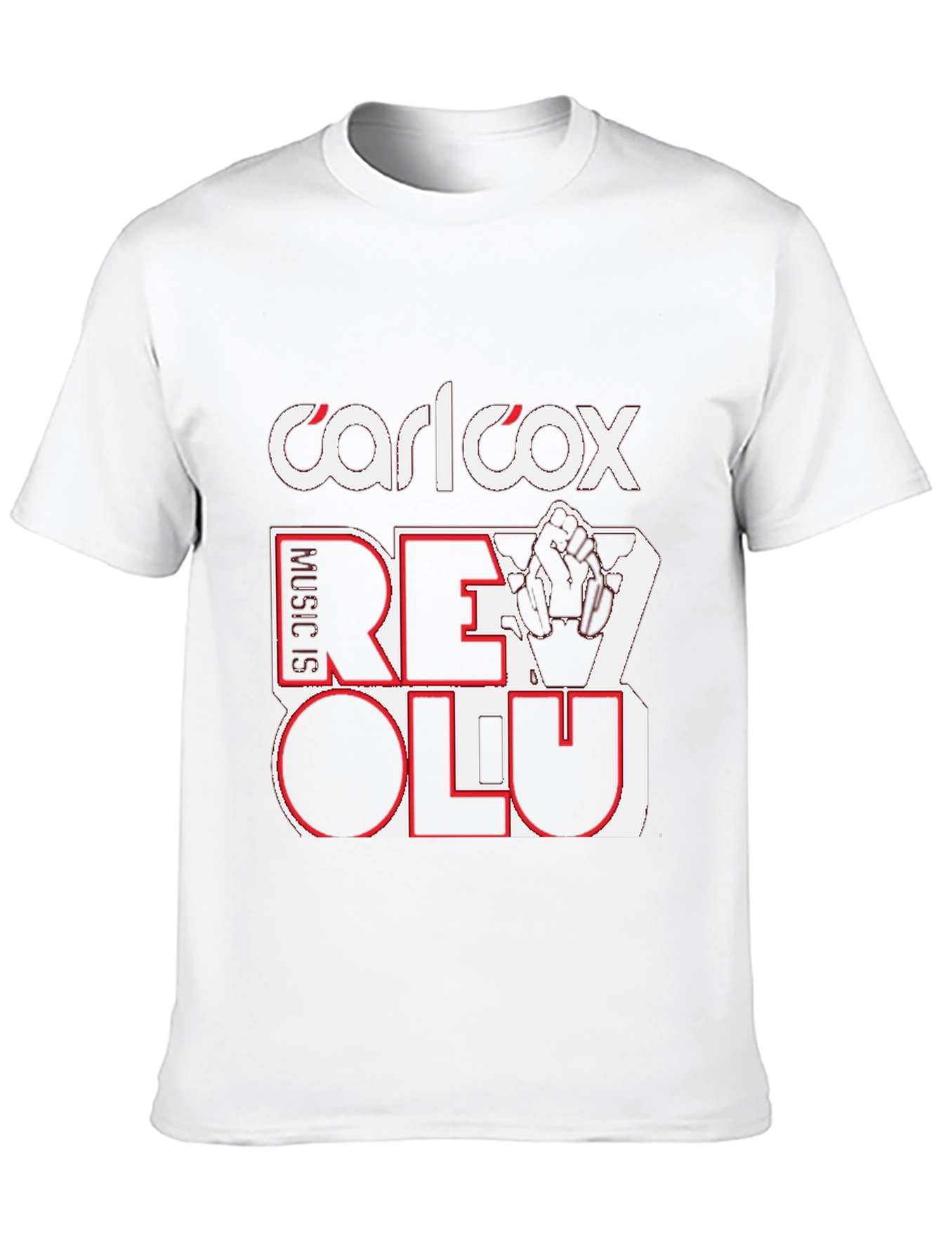 Carl Cox Music is Revolution Black T-Shirt