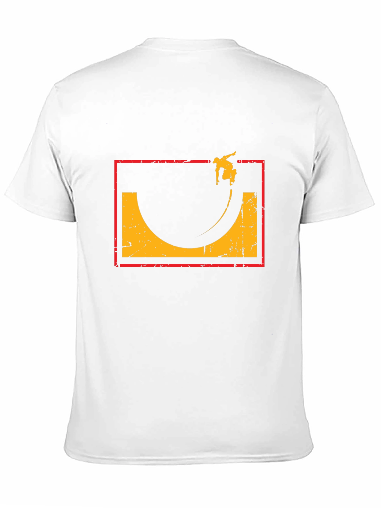 Skate Halfpipe Graphic Tee - Retro Skateboarding Shirt