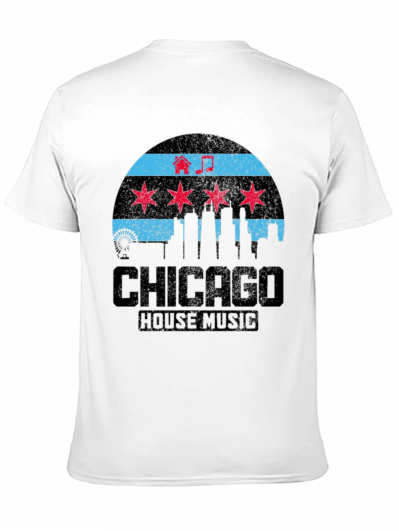 Chicago House Music Graphic Tee