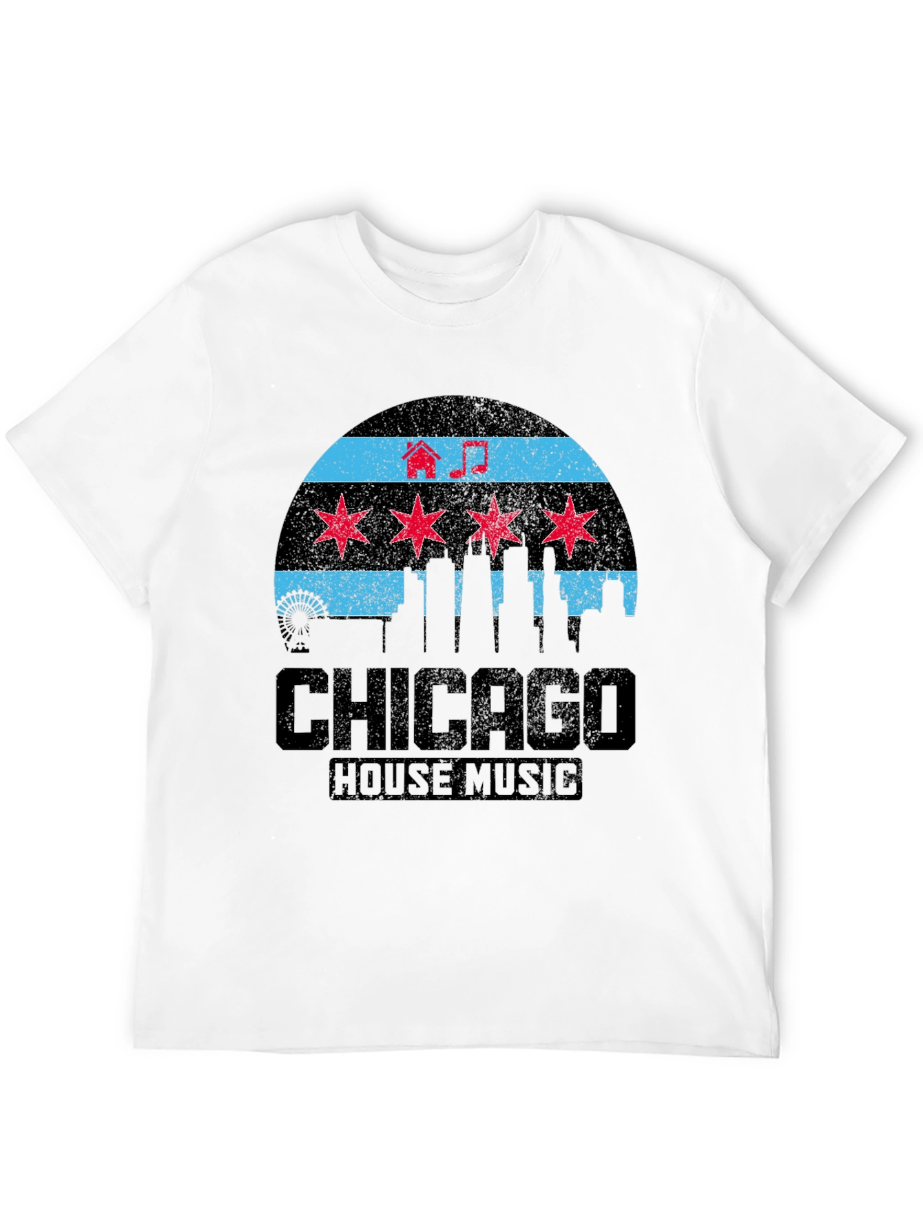 Chicago House Music Graphic Tee