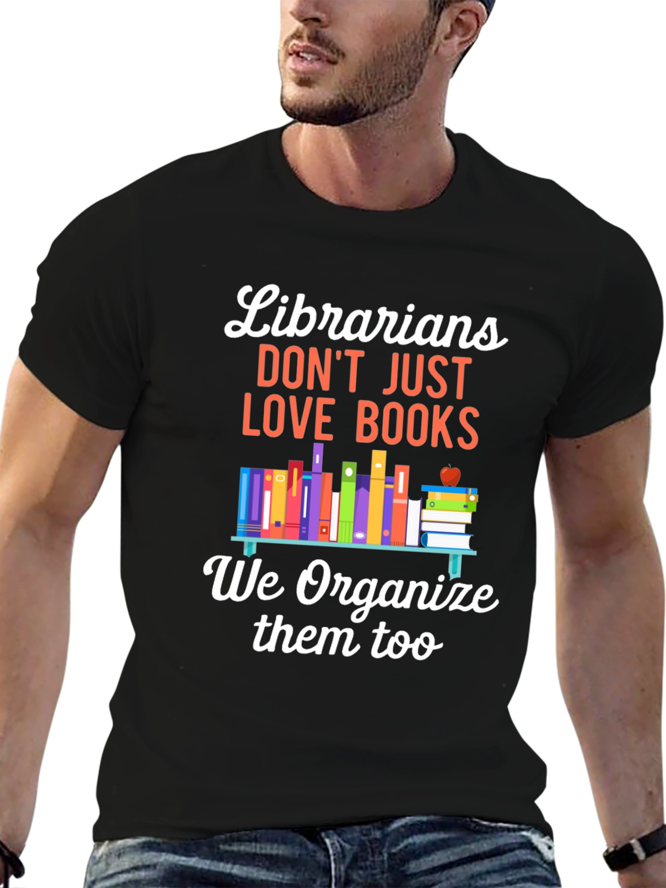 Librarians Love Books T-Shirt