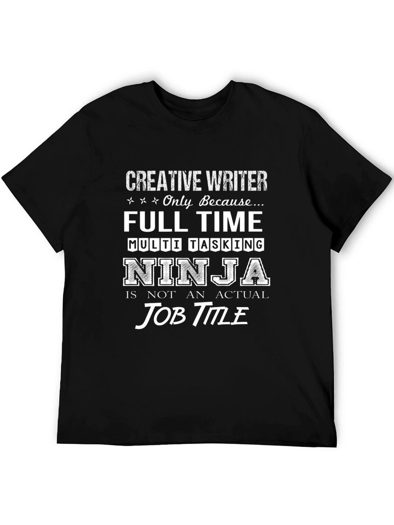 Creative Writer Ninja T-Shirt