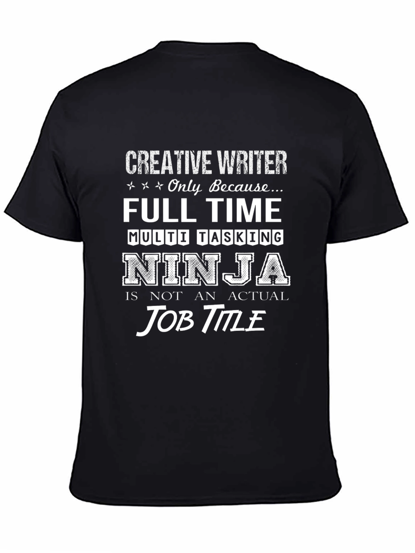 Creative Writer Ninja T-Shirt