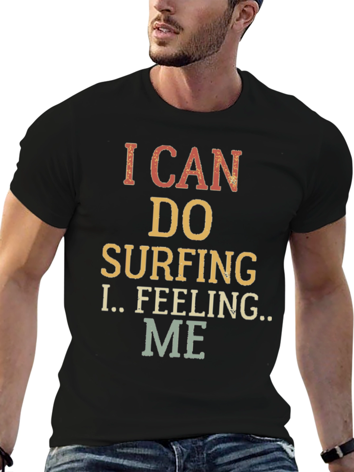 I Can Do Surfing T-Shirt - Unisex Cotton Tee