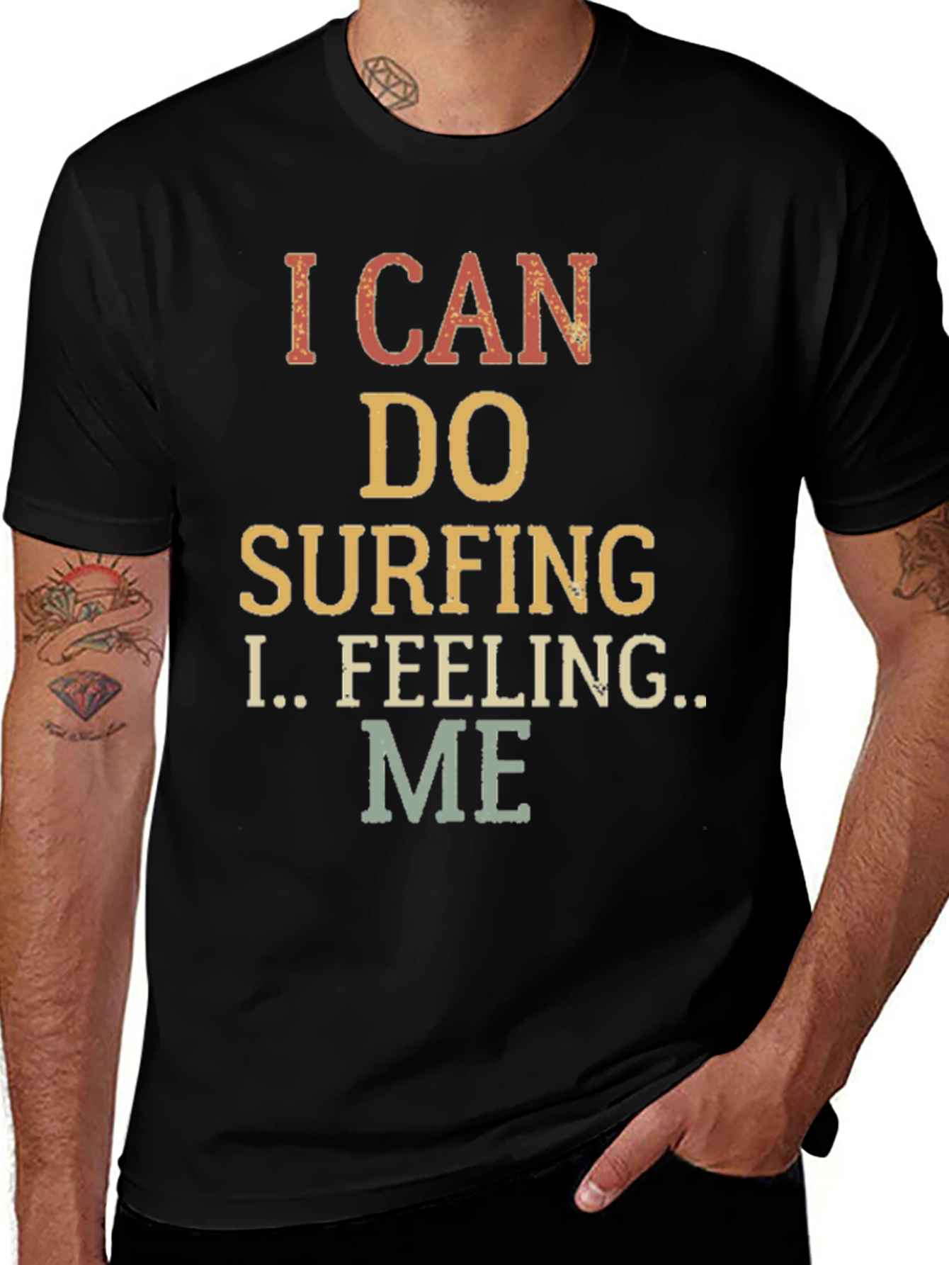 I Can Do Surfing T-Shirt - Unisex Cotton Tee