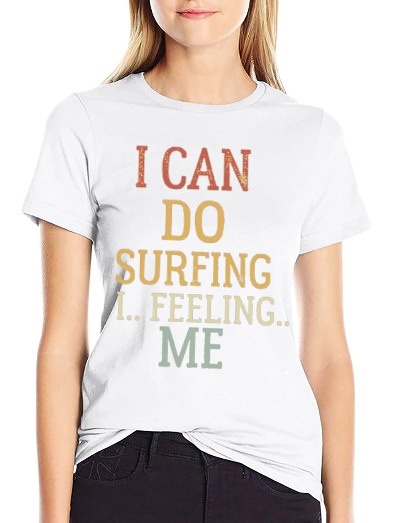 I Can Do Surfing T-Shirt - Unisex Cotton Tee