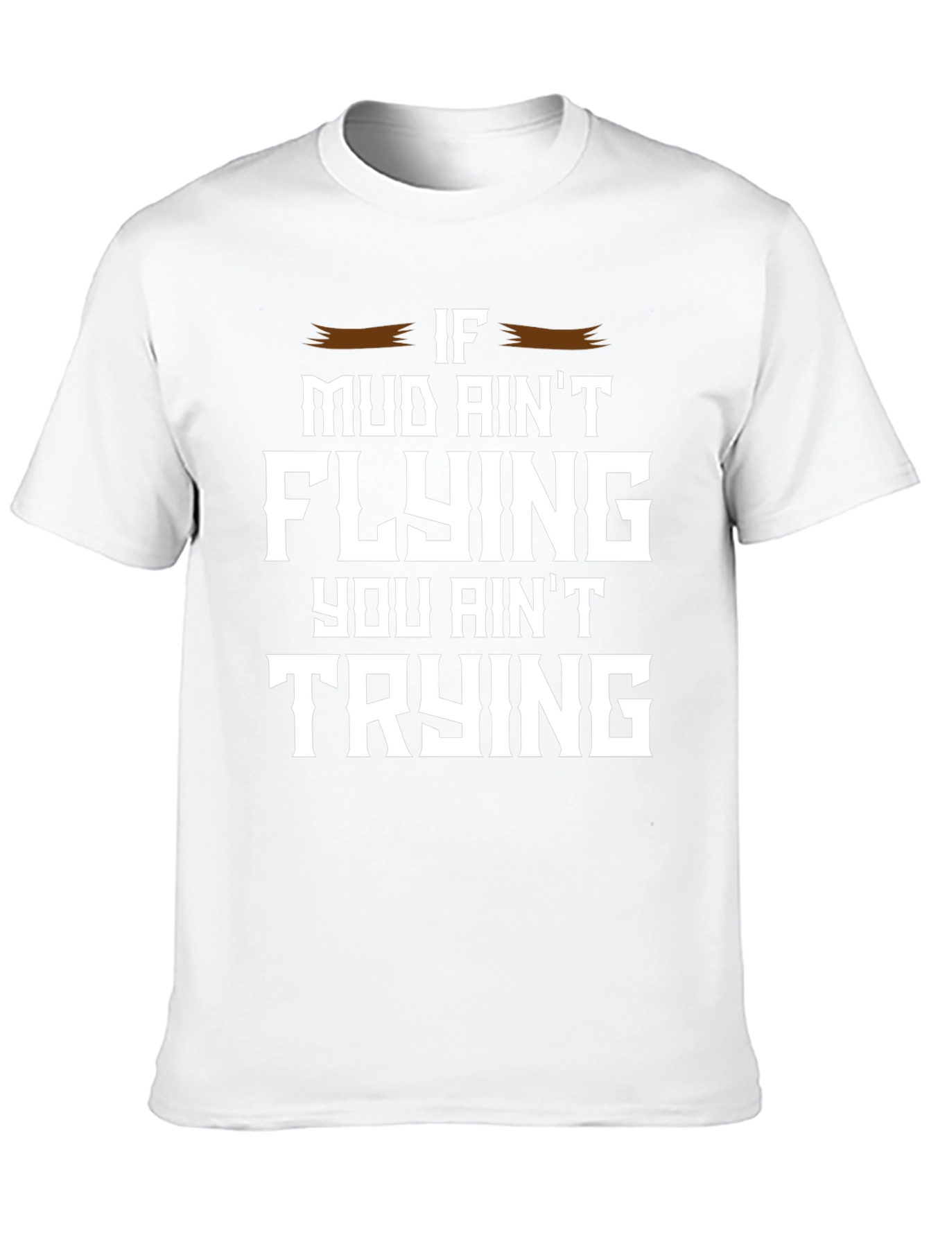 Mud Flying Graphic Tee - Black