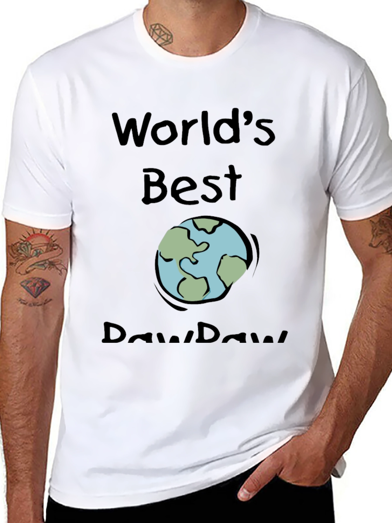 Worlds Best PawPaw T-Shirt