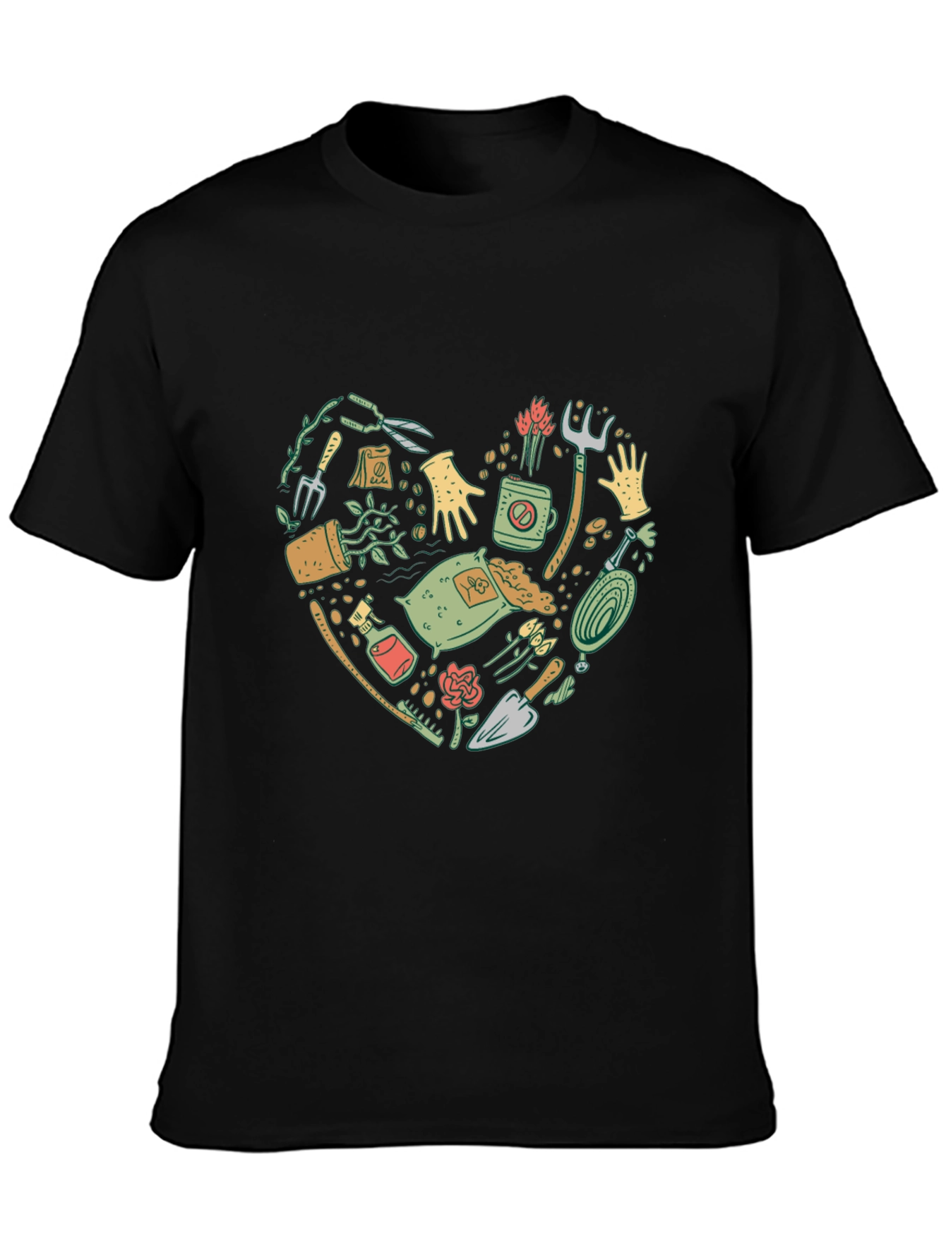 Gardeners Heart T-Shirt - Love Gardening Tee