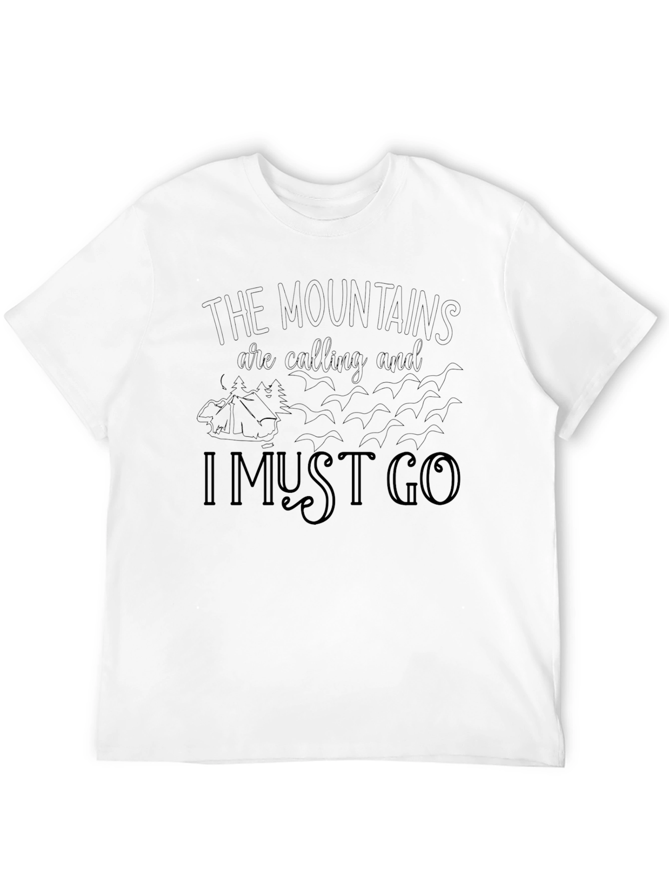 Mountains Calling Graphic Tee