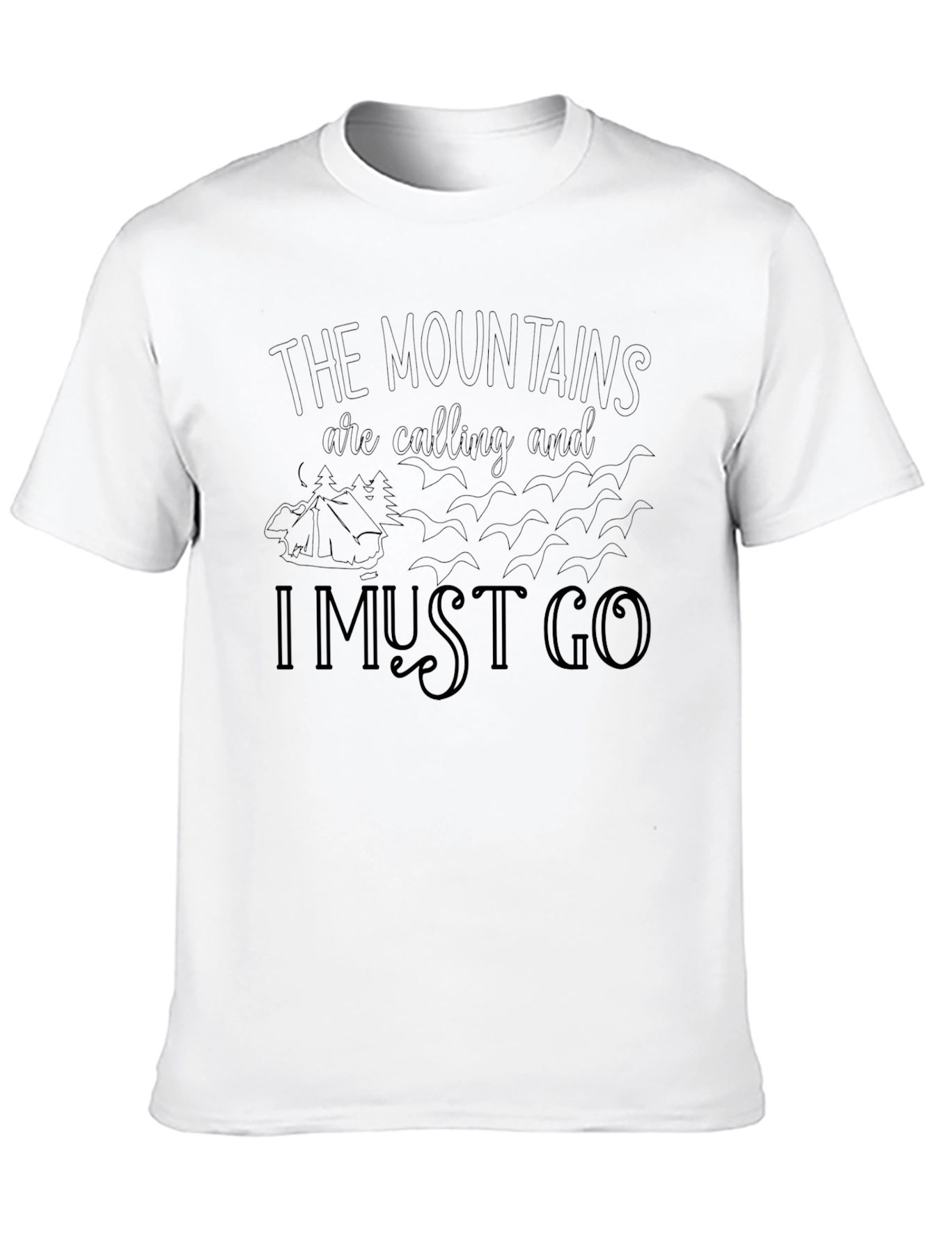 Mountains Calling Graphic Tee