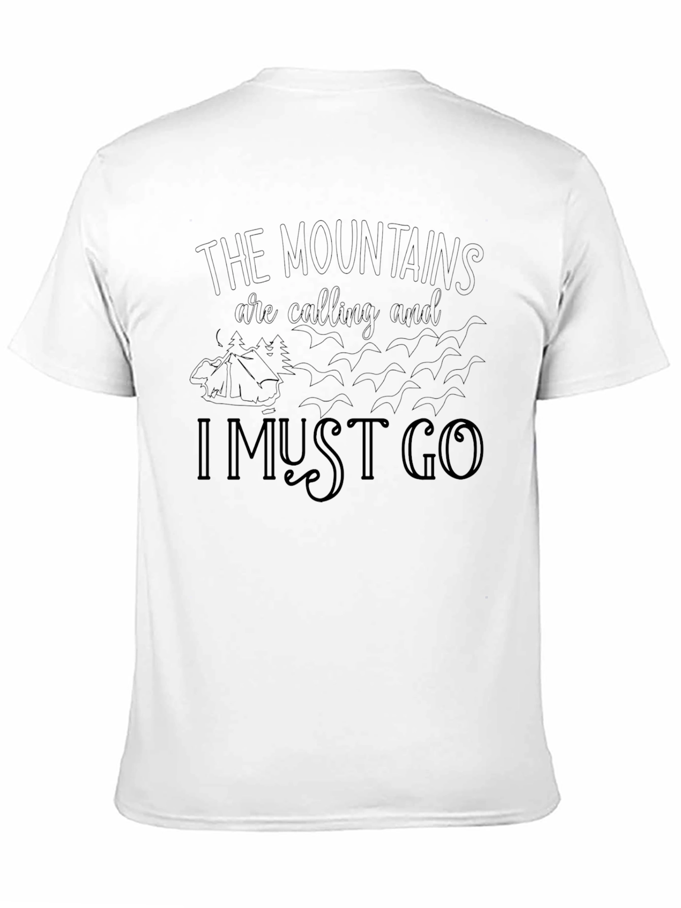 Mountains Calling Graphic Tee
