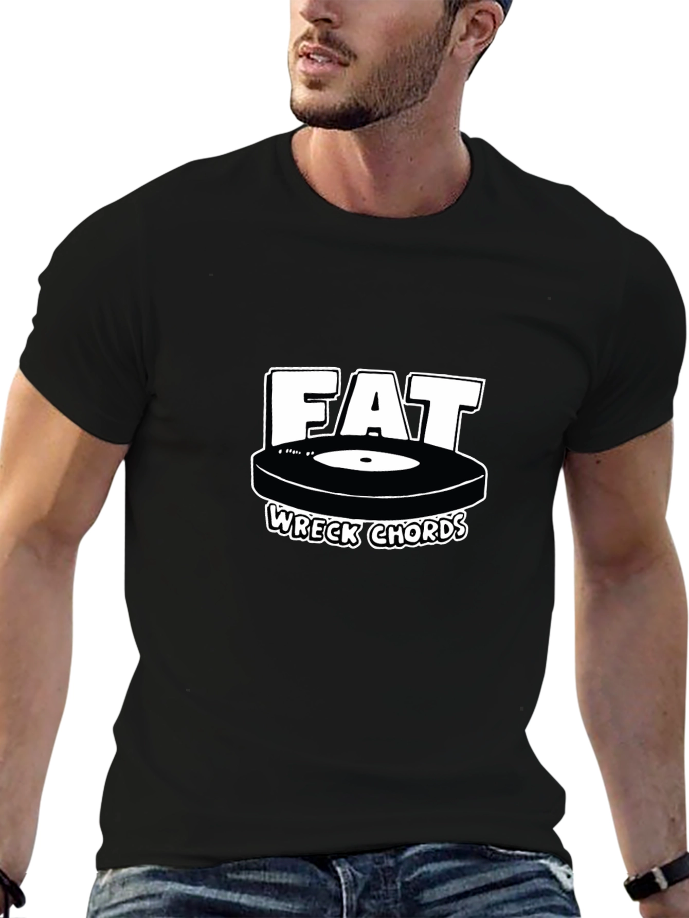 Fat Wreck Chords Black Graphic Tee
