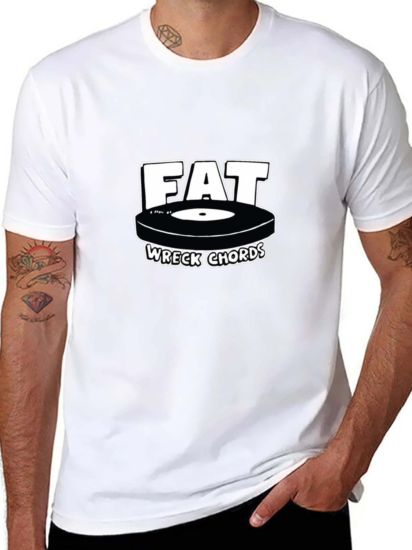Fat Wreck Chords Black Graphic Tee