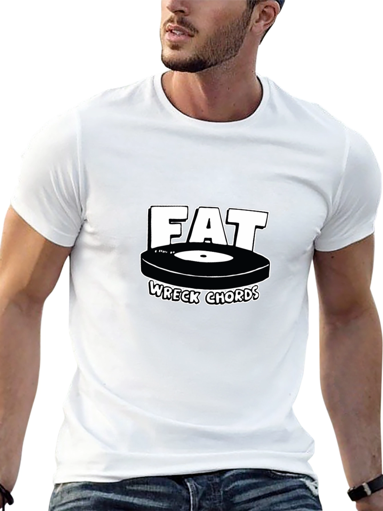 Fat Wreck Chords Black Graphic Tee