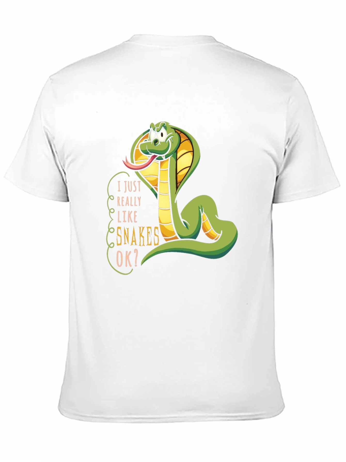 I Really Like Snakes OK? Graphic T-Shirt