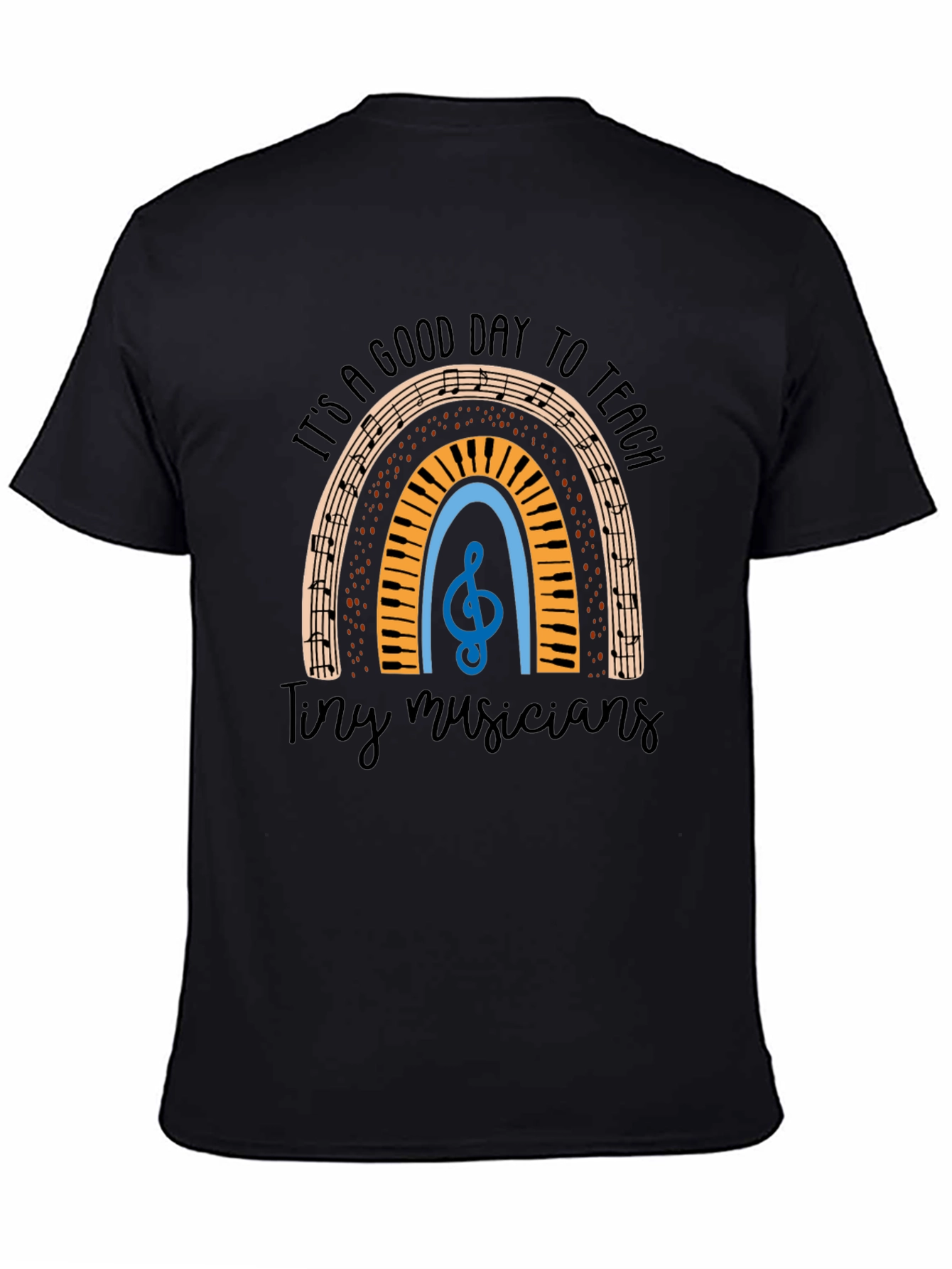 Music Teacher Rainbow T-Shirt