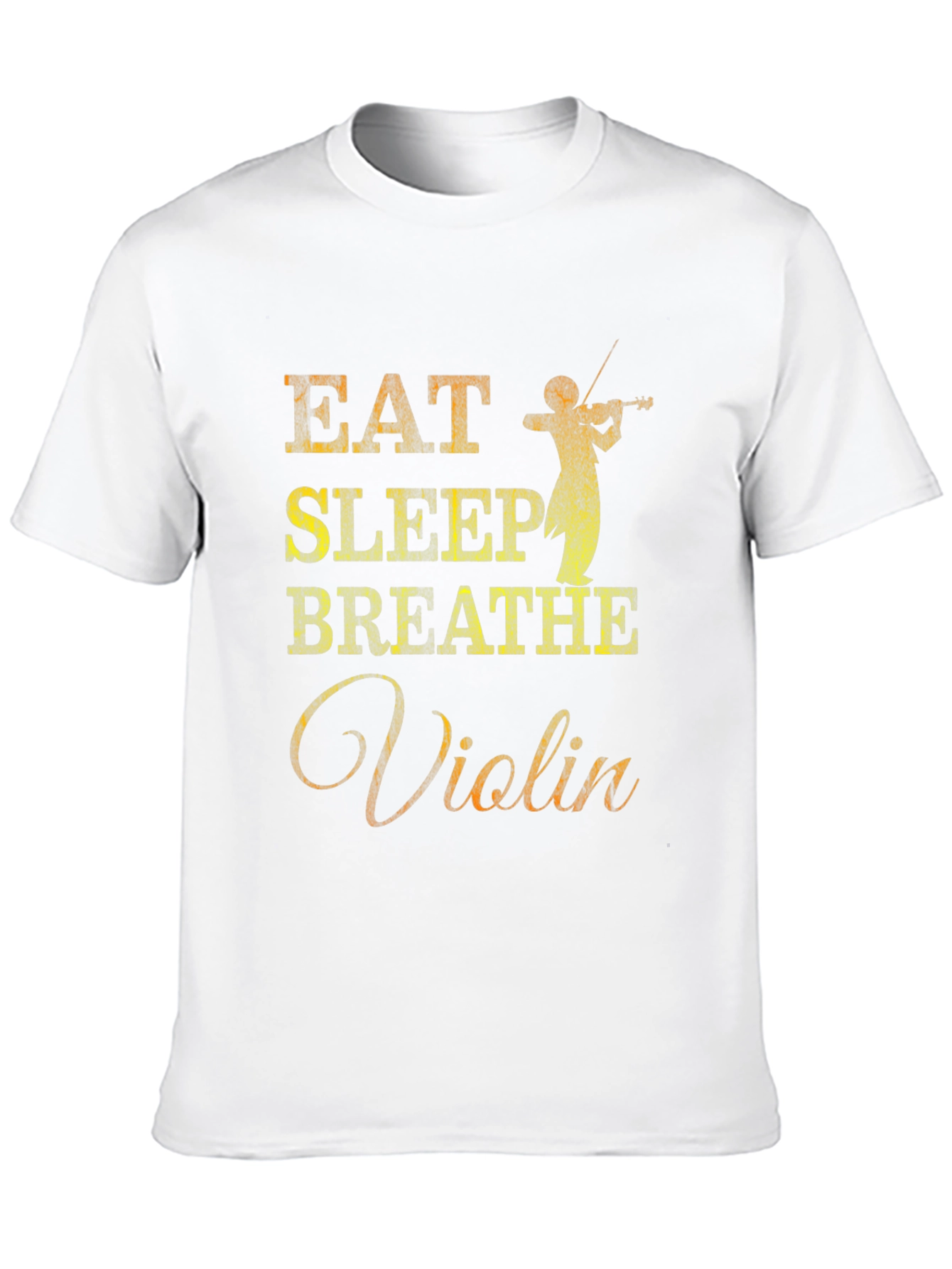 Eat Sleep Breathe Violin T-Shirt Musician Tee