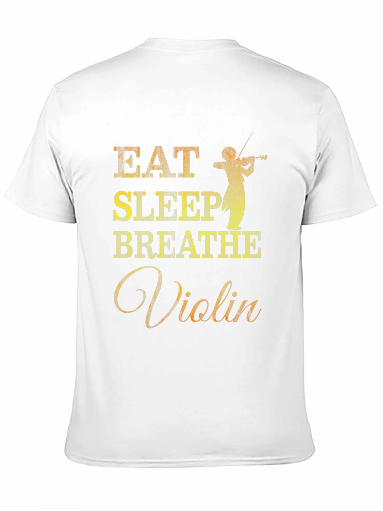 Eat Sleep Breathe Violin T-Shirt Musician Tee