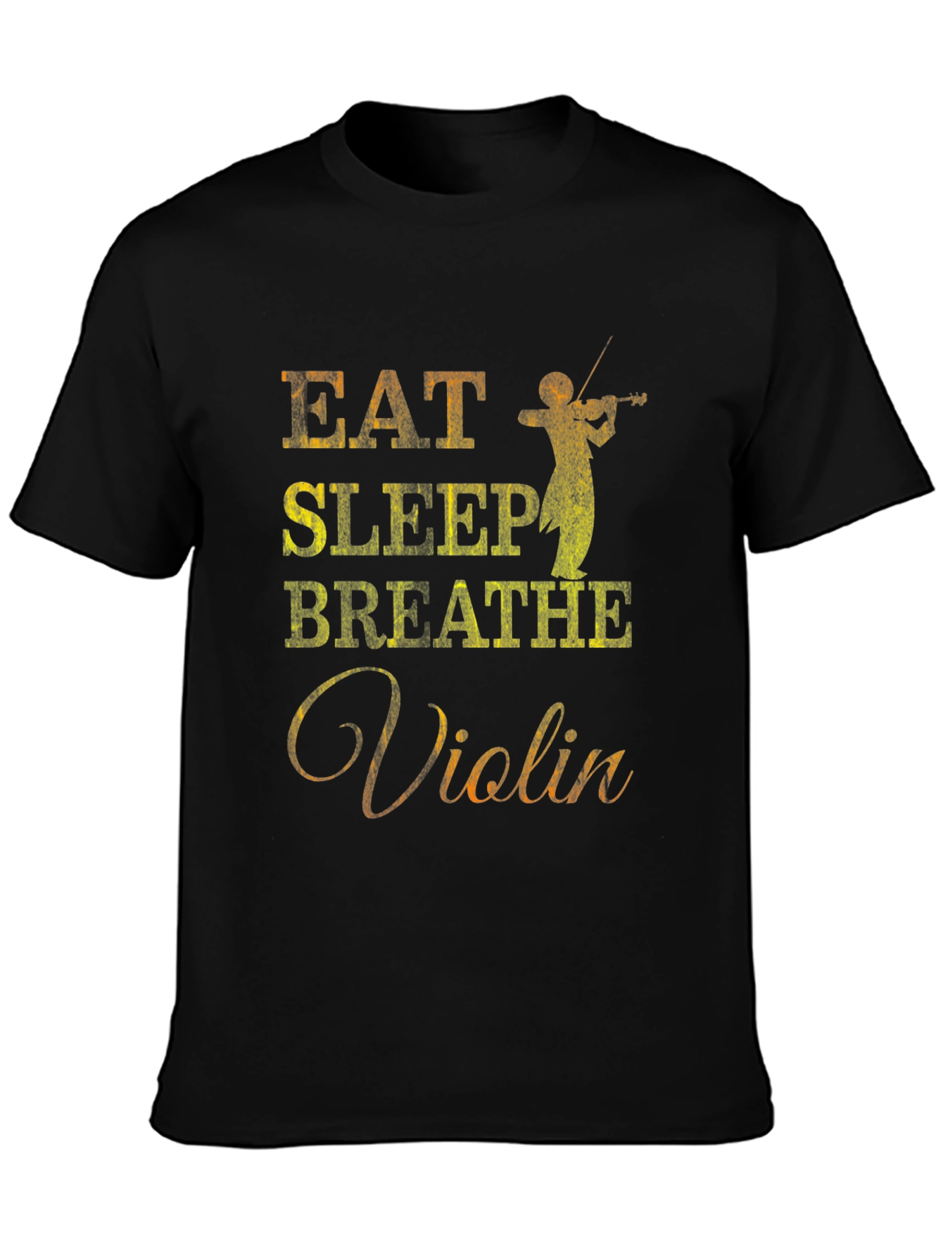 Eat Sleep Breathe Violin T-Shirt Musician Tee