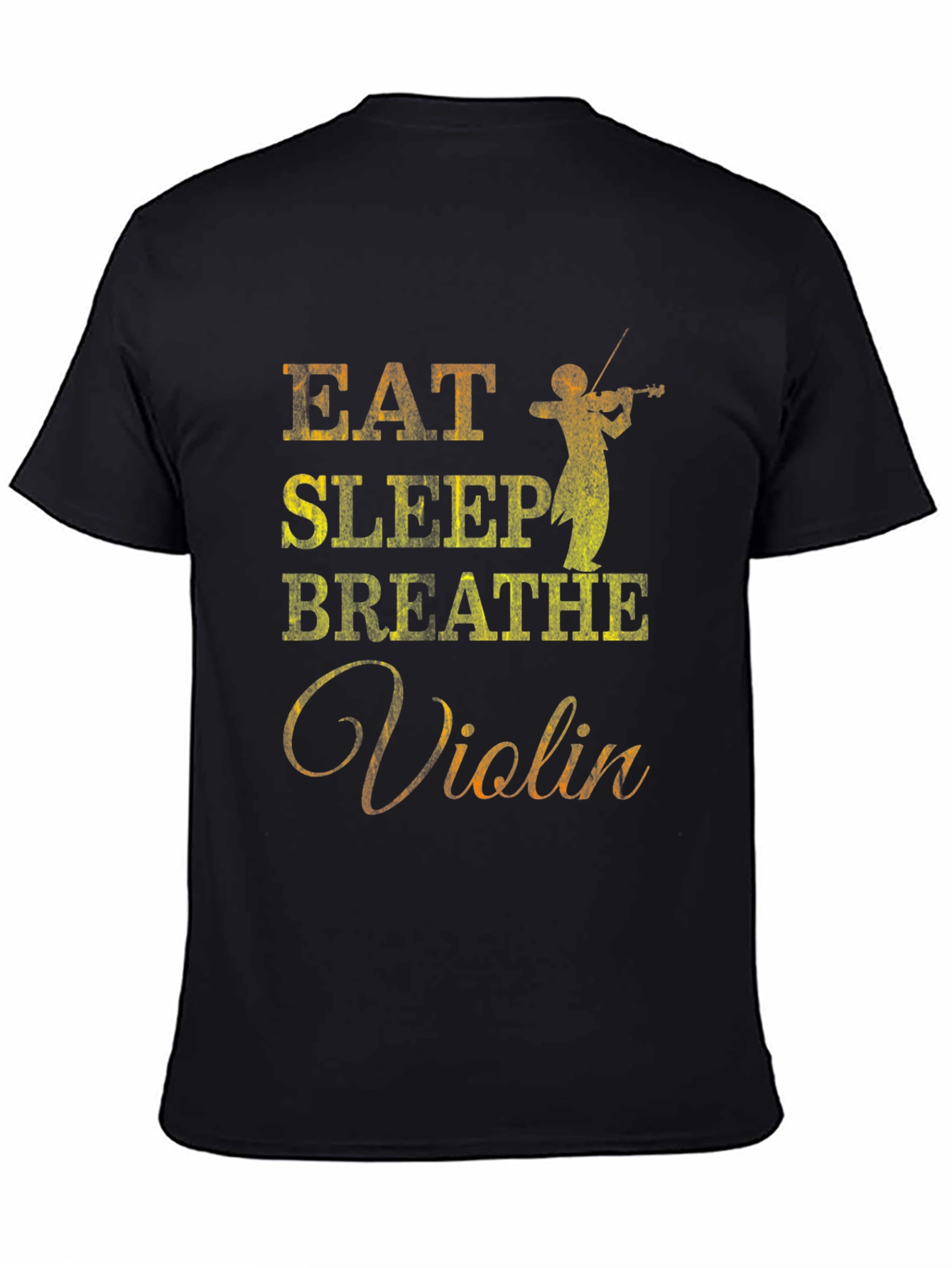 Eat Sleep Breathe Violin T-Shirt Musician Tee