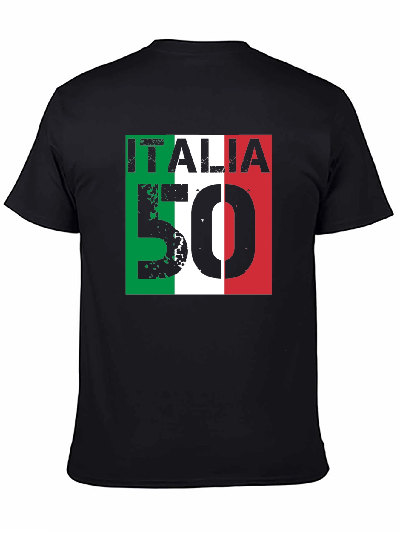 Italia 50 T-Shirt - Italian Flag Design