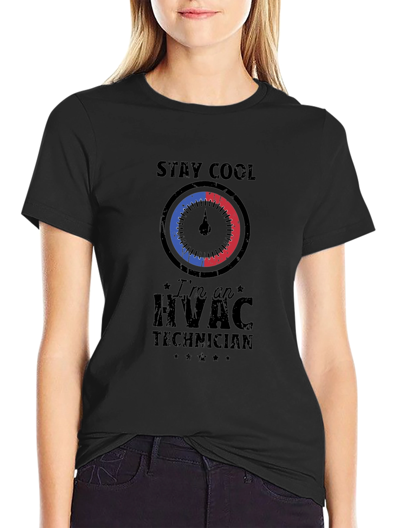 Stay Cool HVAC Technician Graphic Tee