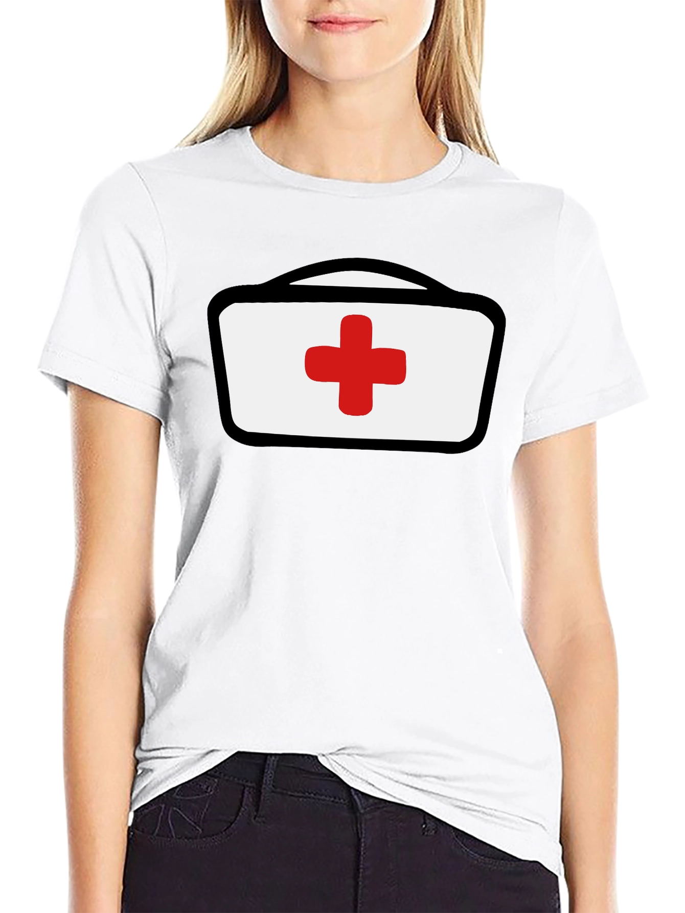 Nurse Hat T-Shirt - Medical Profession Apparel