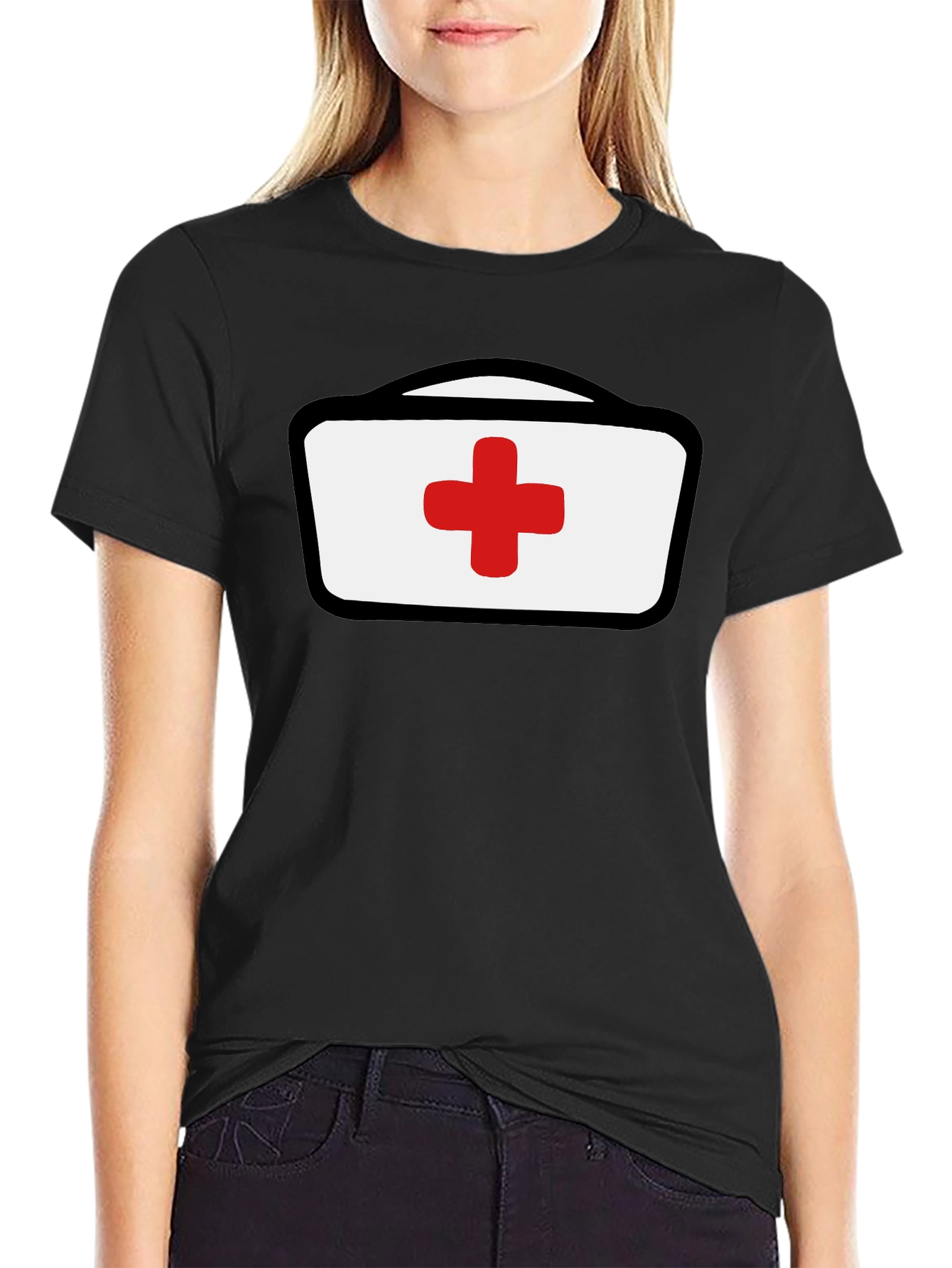 Nurse Hat T-Shirt - Medical Profession Apparel