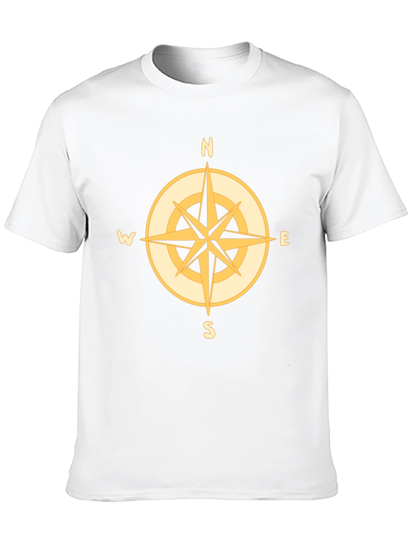 Compass Graphic Tee - Mens Black T-Shirt