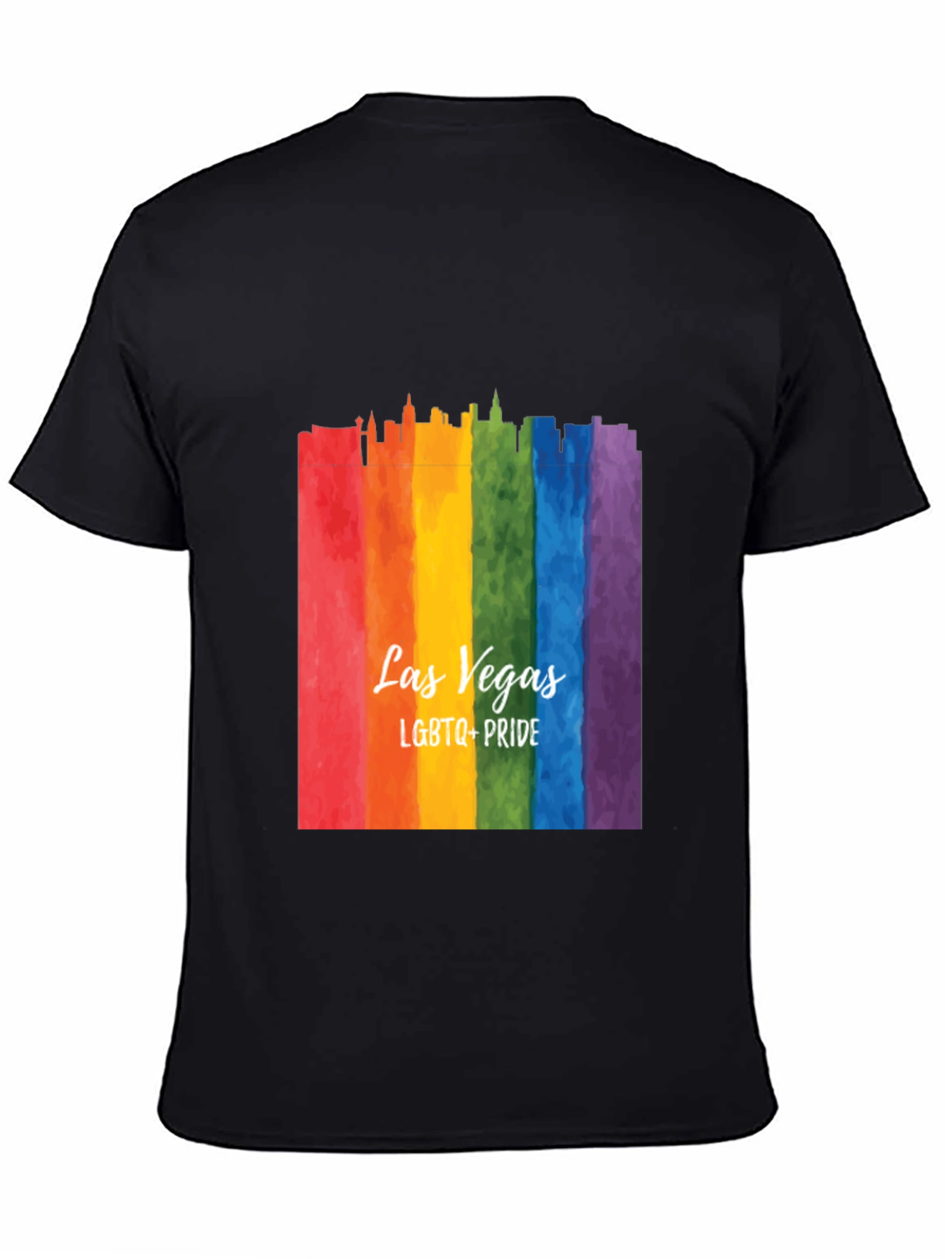 Las Vegas LGBTQ+ Pride Rainbow T-Shirt