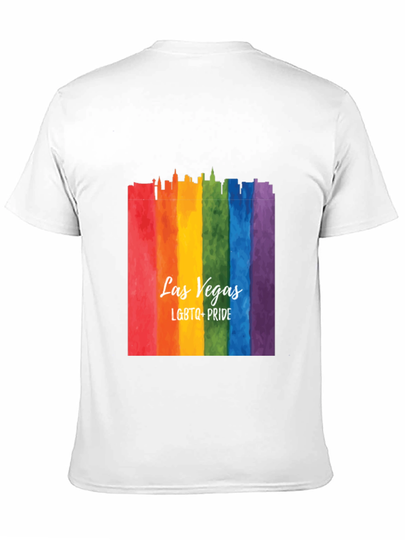 Las Vegas LGBTQ+ Pride Rainbow T-Shirt