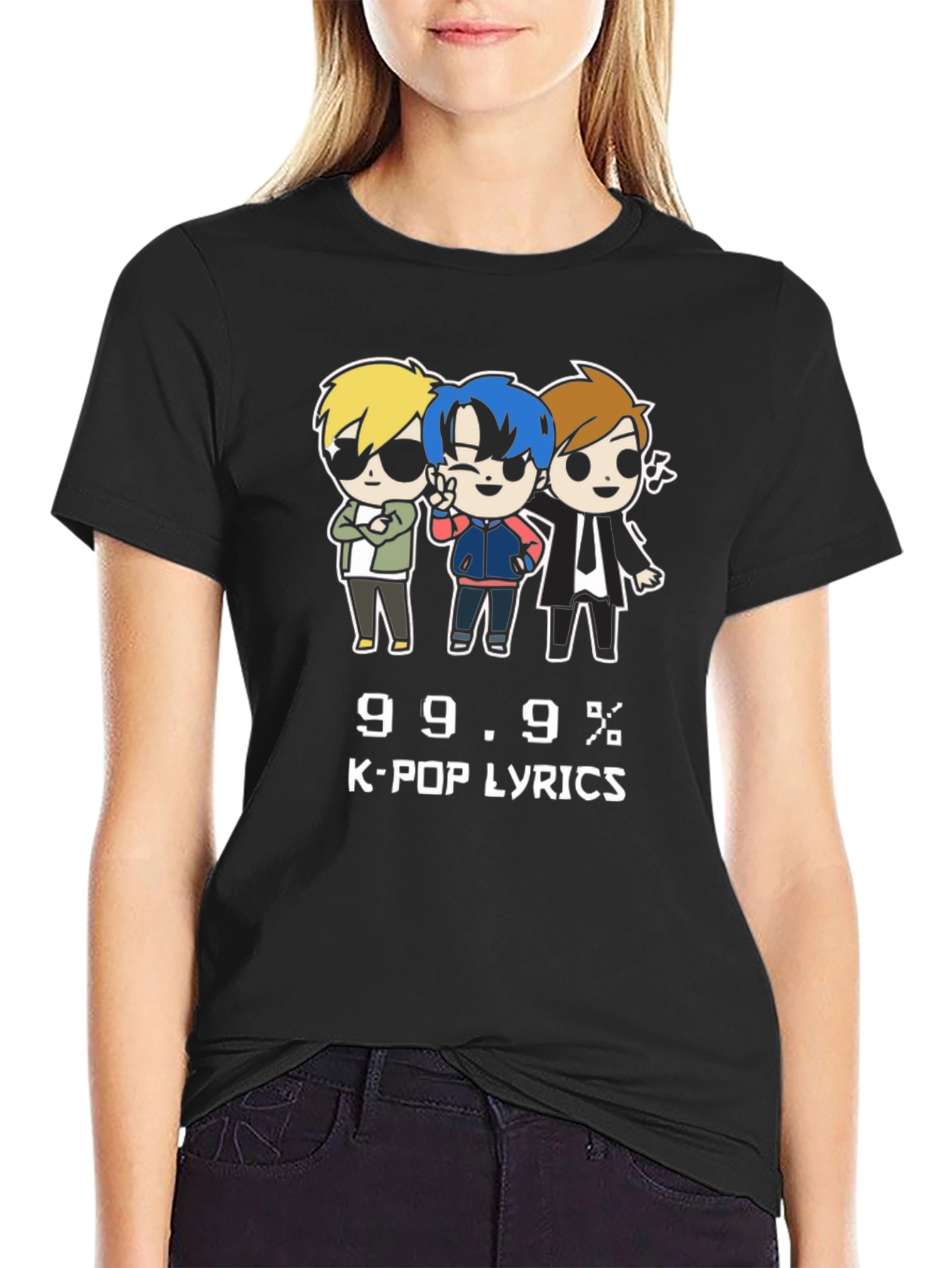 K-Pop Lyrics Graphic Tee