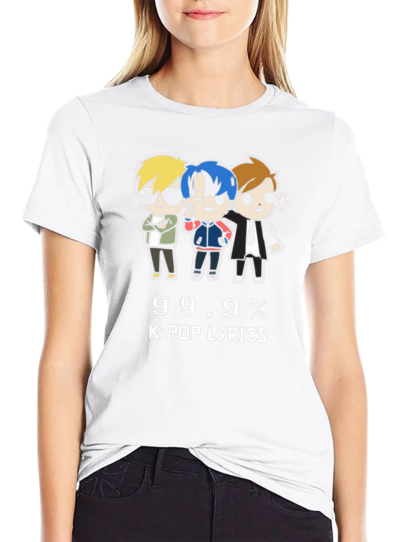 K-Pop Lyrics Graphic Tee