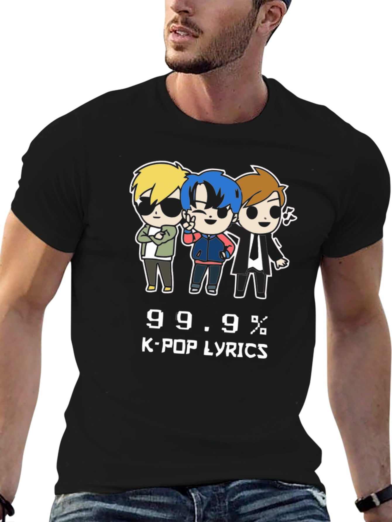 K-Pop Lyrics Graphic Tee