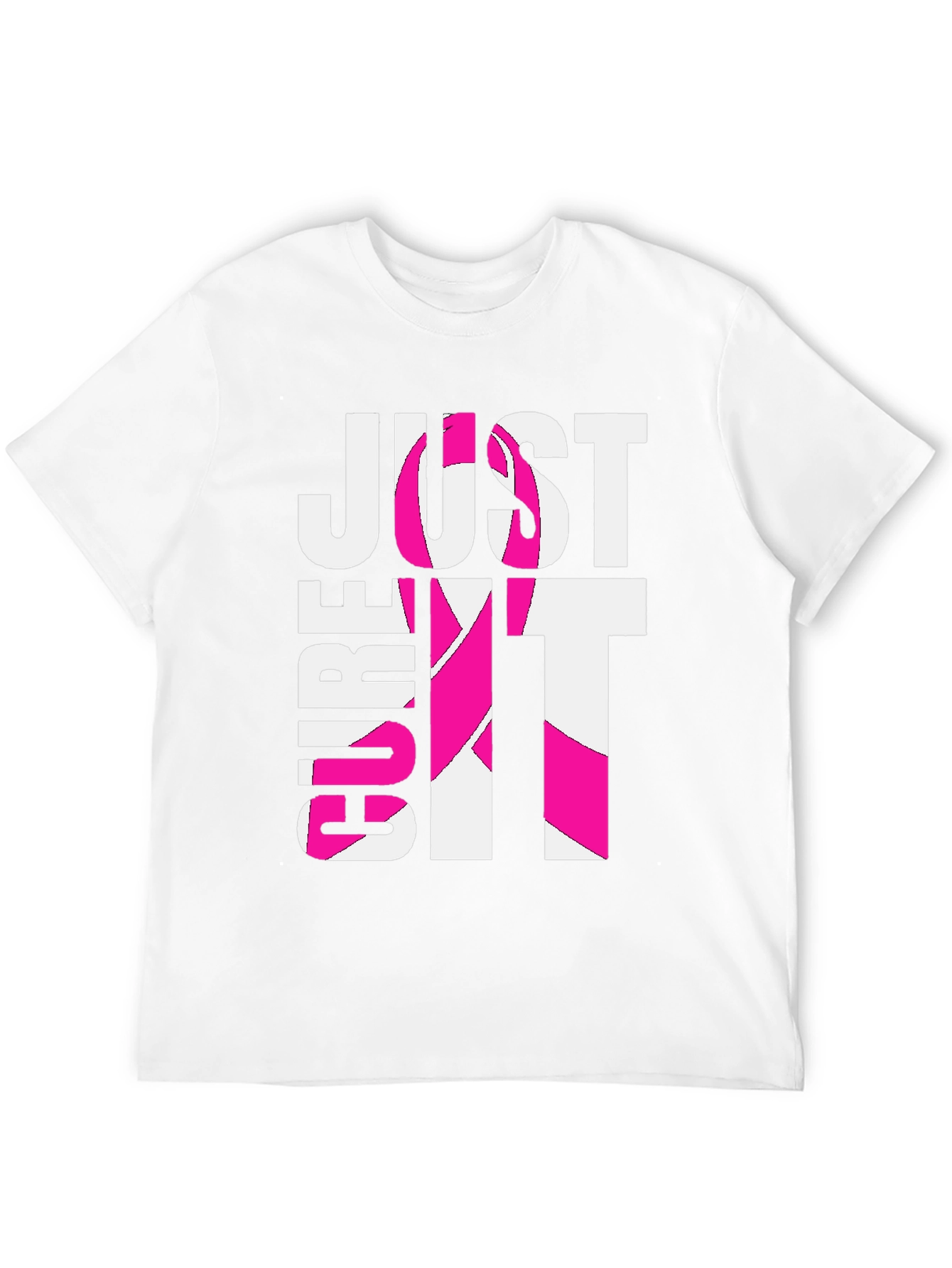 Just Cure It T-Shirt - Breast Cancer Awareness Tee