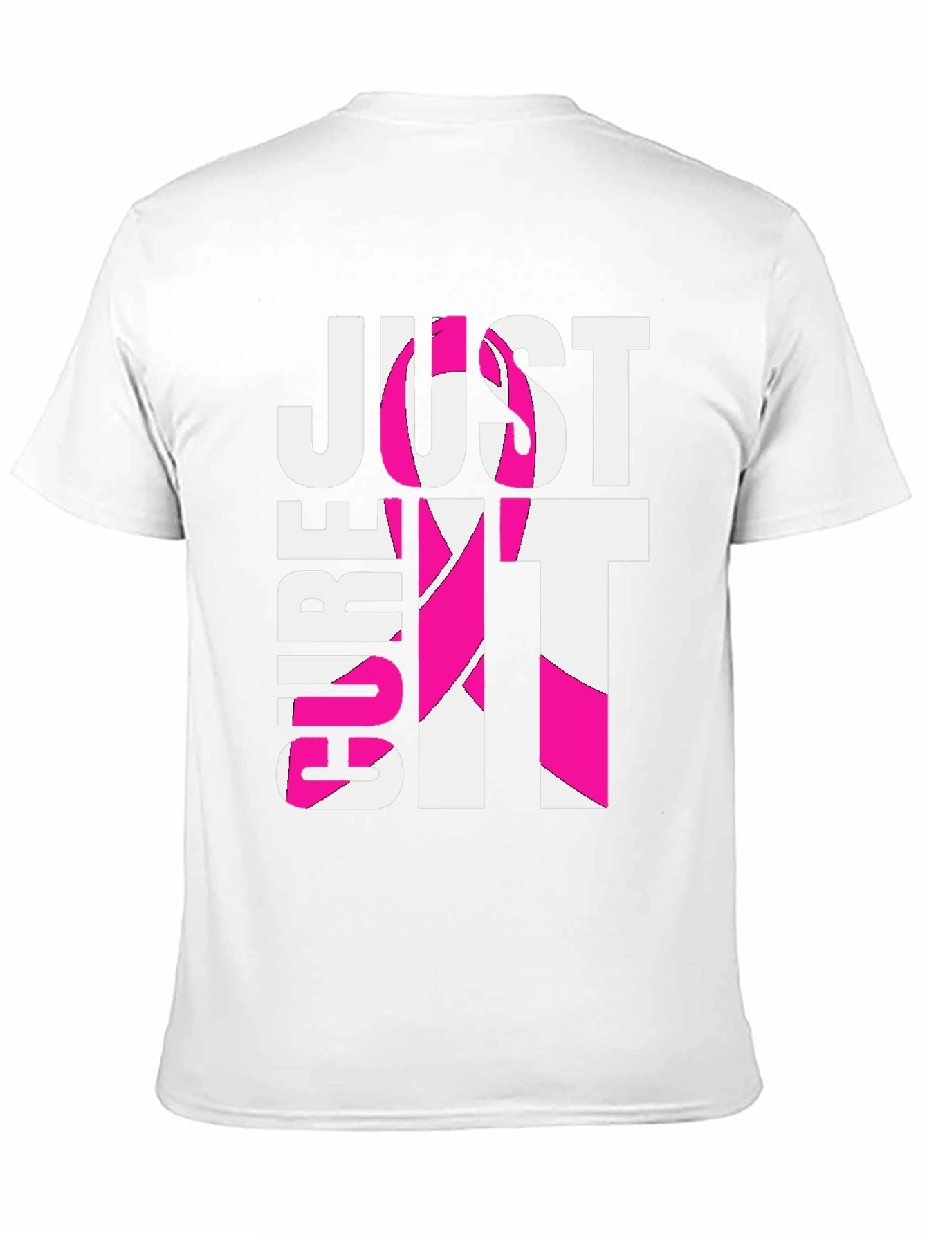 Just Cure It T-Shirt - Breast Cancer Awareness Tee