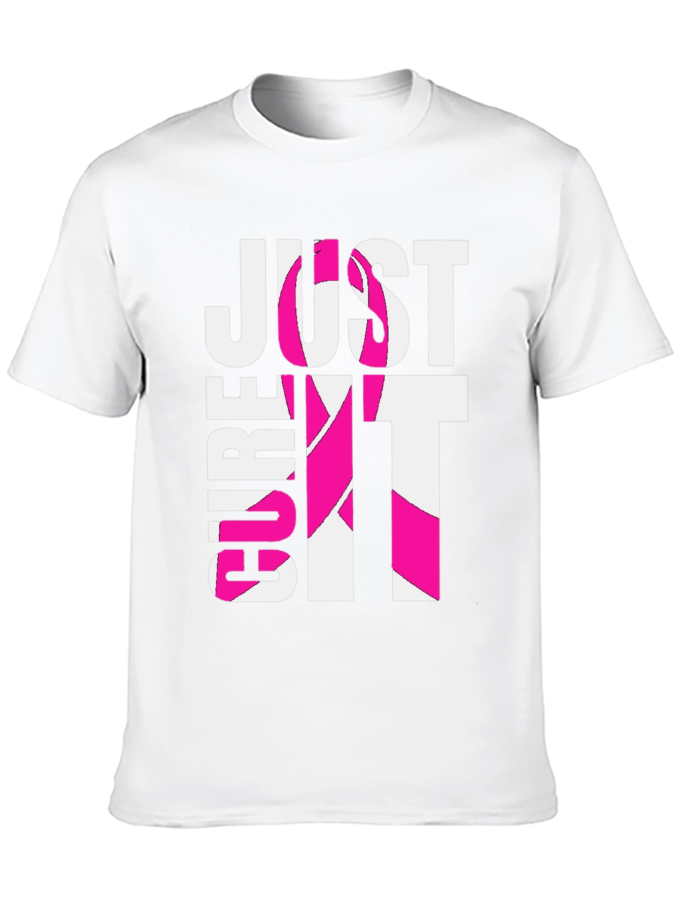 Just Cure It T-Shirt - Breast Cancer Awareness Tee